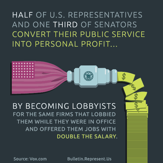Public Servants Get Rich Becoming Lobbyists