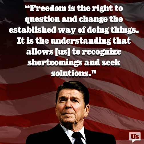 Reagan On Freedom - The Bulletin