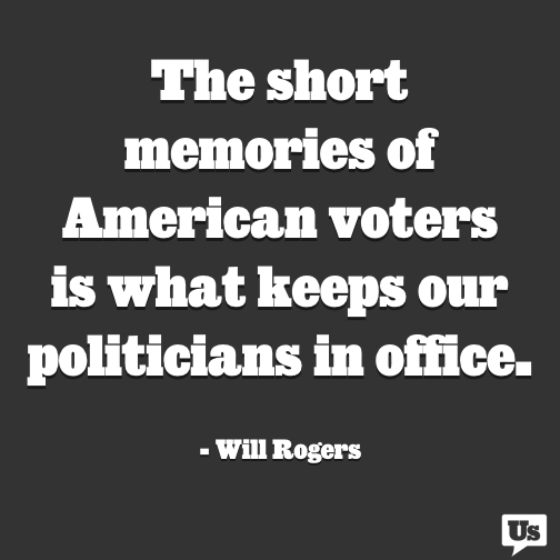 Voters Have Short Memories