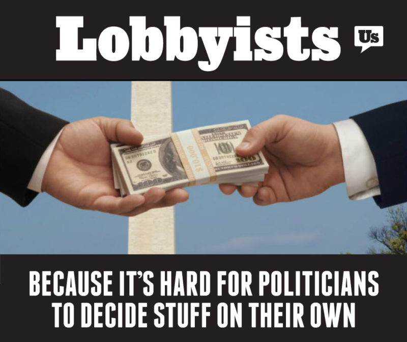 Lobbyists & Politicians The Bulletin