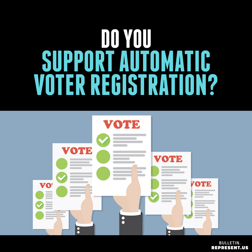 Supporting Automatic Voter Registration The Bulletin 0493