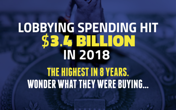 Lobbying spending
