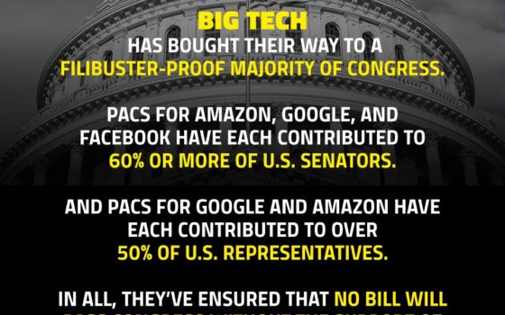 Big Tech Donates to Congress